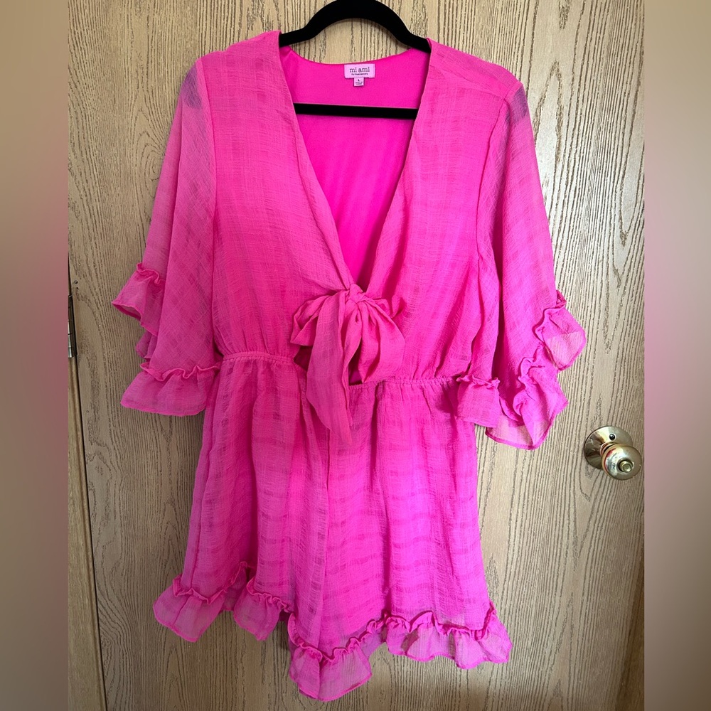 mi ami for Francesca’s pink romper